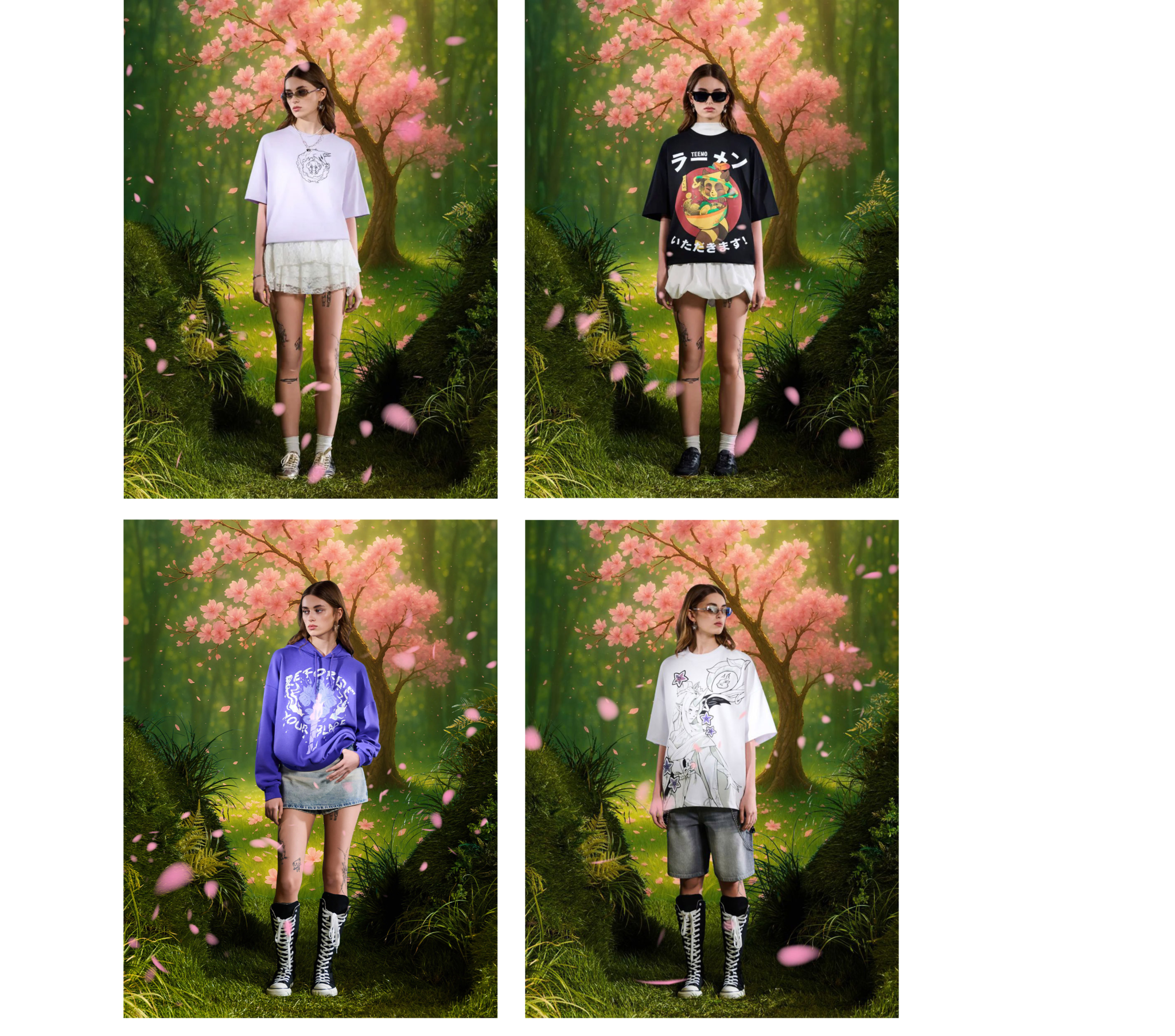 Legends Model Agency Joanna Stożek in the Cropp x League of Legends campaign - BIBIMODELS ...